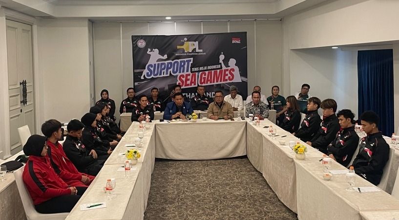 Indonesian Pingpong League (IPL) mengumpulkan atlet jelang SEA Games 2025.
