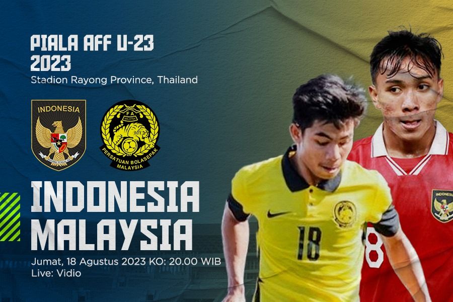 Prediksi Skor Timnas U23 Indonesia vs Malaysia di Piala AFF U23 dan Susunan Pemain,Siapa Menang?