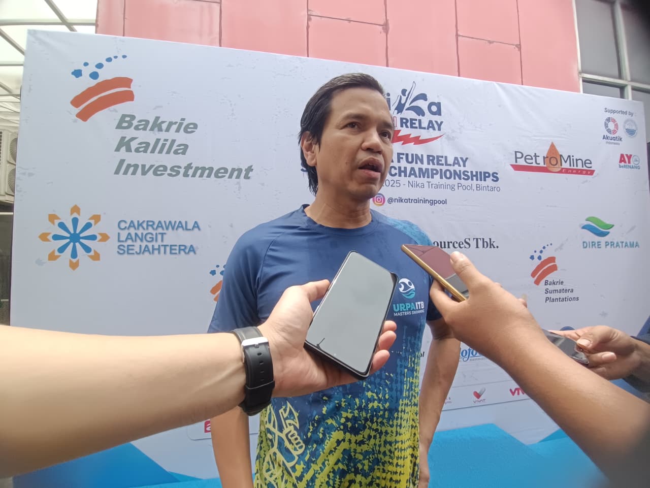 Ketua Harian PB Akuatik Indonesia, Harlin E. Rahardjo