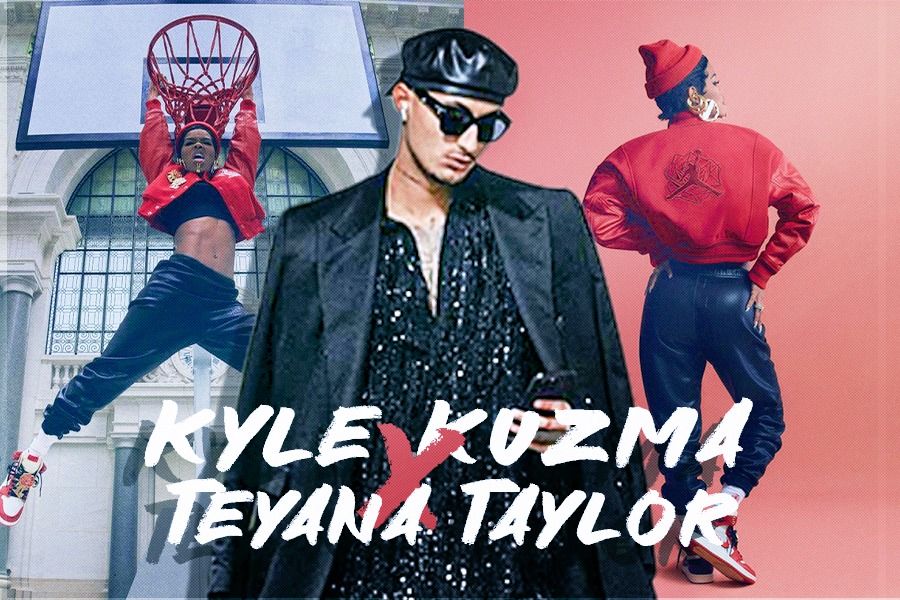 Pebasket NBA Kyle Kuzma Kolaborasi dengan Teyana Taylor