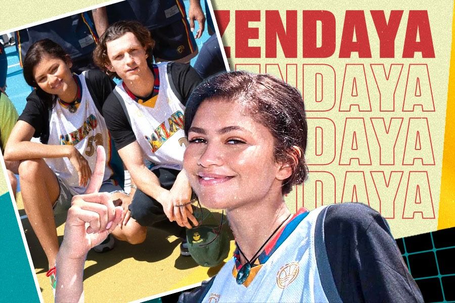 Inilah Sneaker yang Dipakai Zendaya Saat Bermain Basket