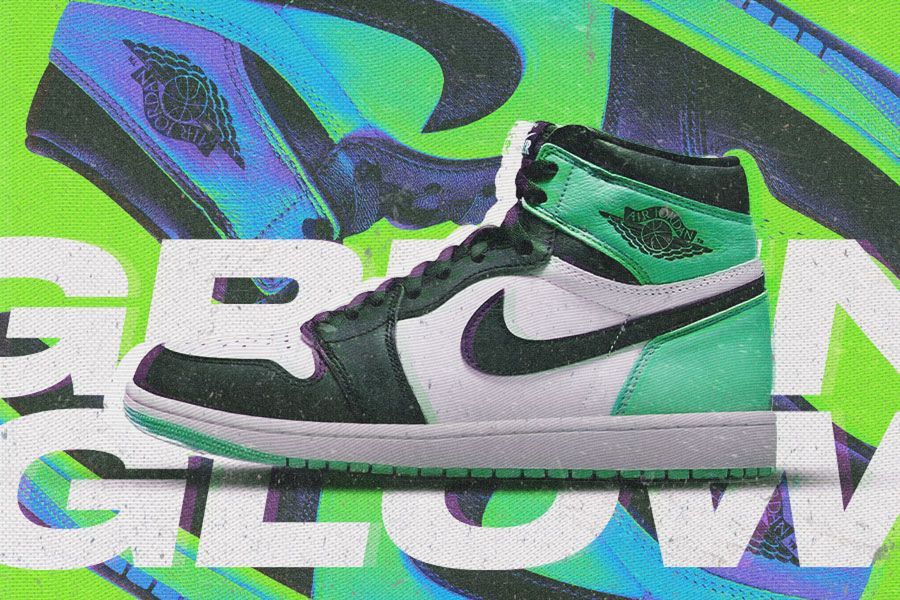 jordan 1 high green toe