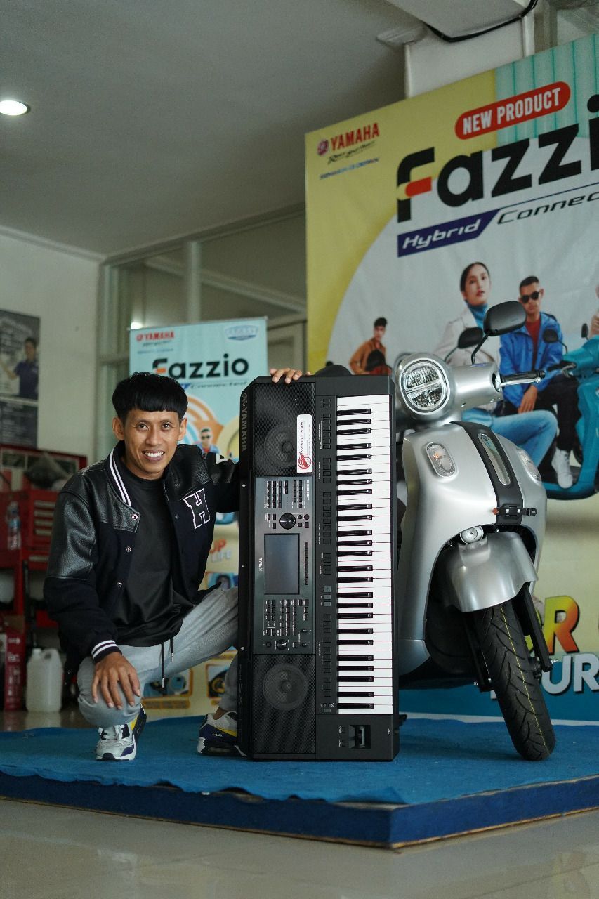 Sodik Wardoyo, pemenang Fazzio Jingle Competition 2022 lalu (Dok. Yamaha Indonesia)..