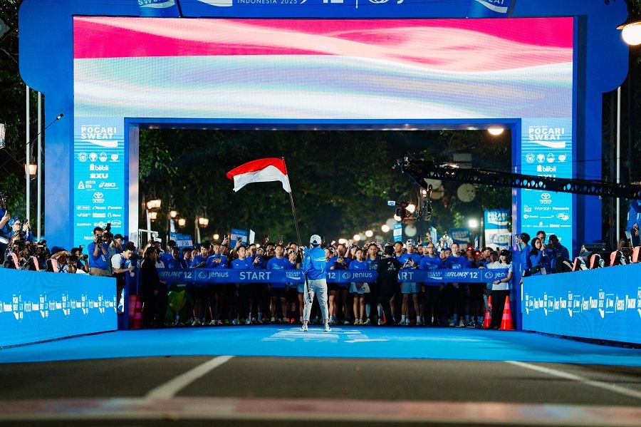 Penyelenggaraan Pocari Sweat Run Indonesia 2025 offline di Kota Bandung, 20 Juli 2025. (Media Pocari Sweat Run Indonesia 2025)