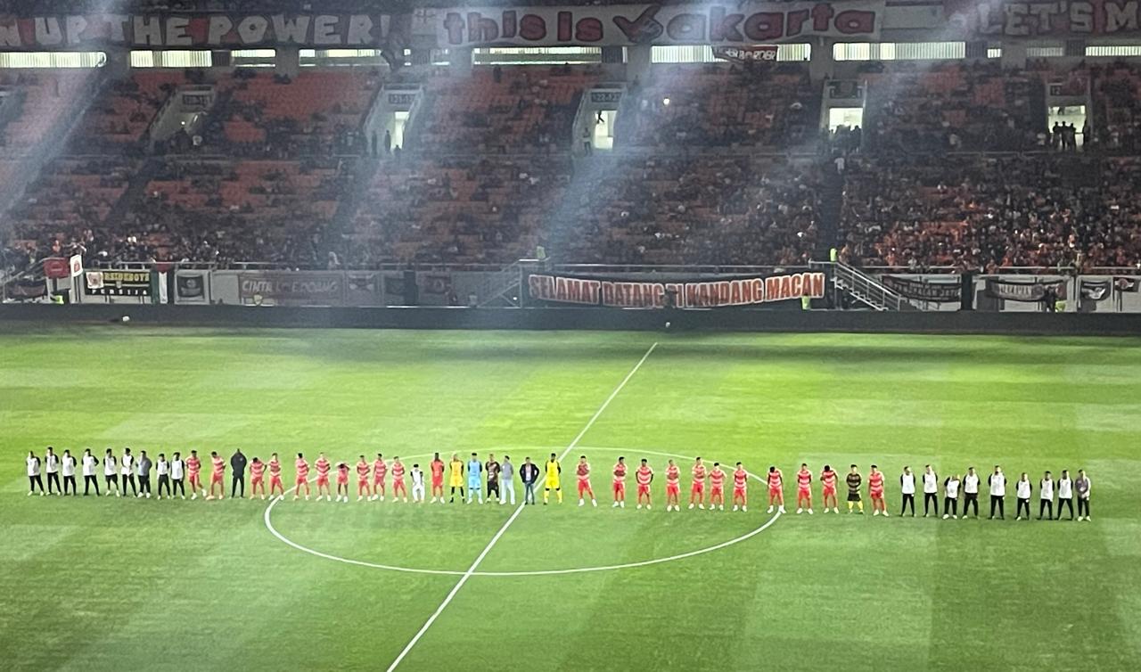 Jakarta Bersinergi: Lauching Team & Jersey 2025-2026 di Jakarta International Stadium (JIS), Jakarta, pada 26 Juli 2025. (Taufani Rahmanda/Skor.id)