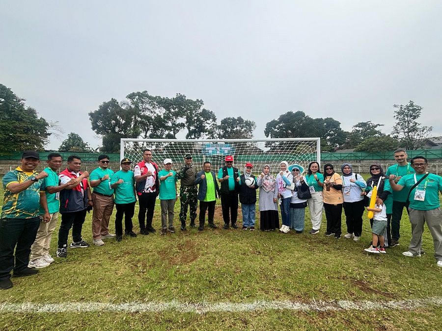 Penyelenggaraan Piala Putri Nusantara II 2025 di Stadion Korpri Cisaat, Kabupaten Sukabumi, mendapatkan dukungan dari pihak pemerintahan pada 19 September 2025. (Istimewa)