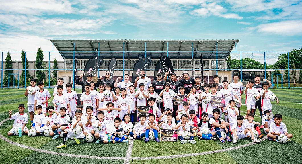 Simpati Class of Stars bersama Cristian Gonzales yang digelar Offside Corp di Tangerang pada 25 Oktober 2025. (Dok. Offside Corp)