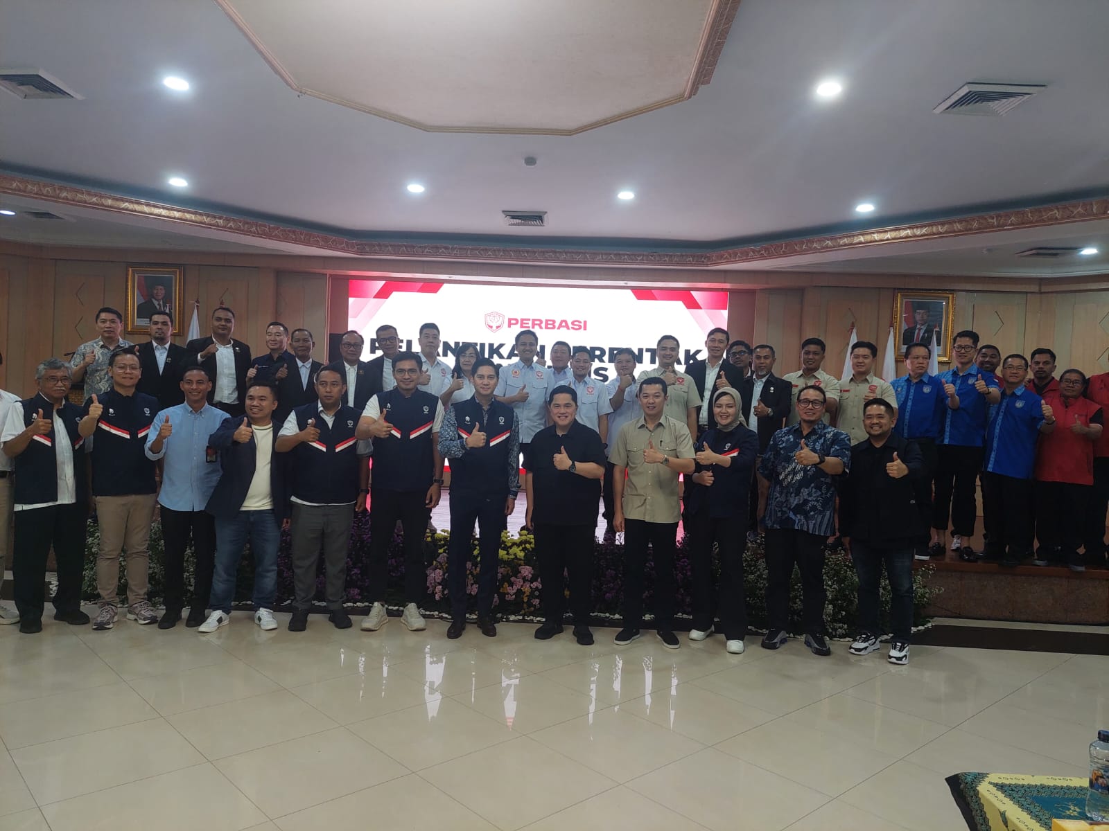 menpora erick perbasi