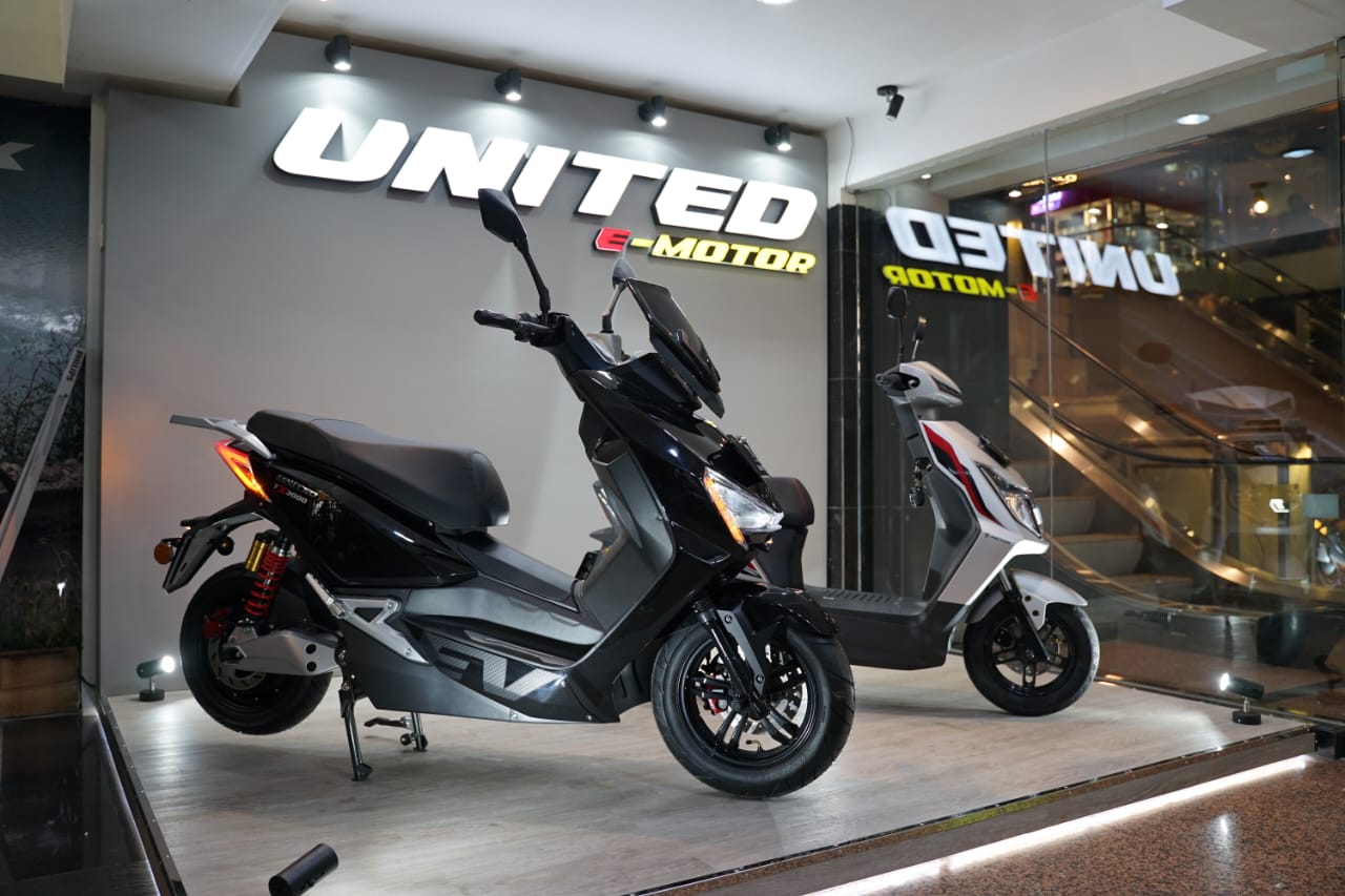 sepeda motor listrik united e-motor