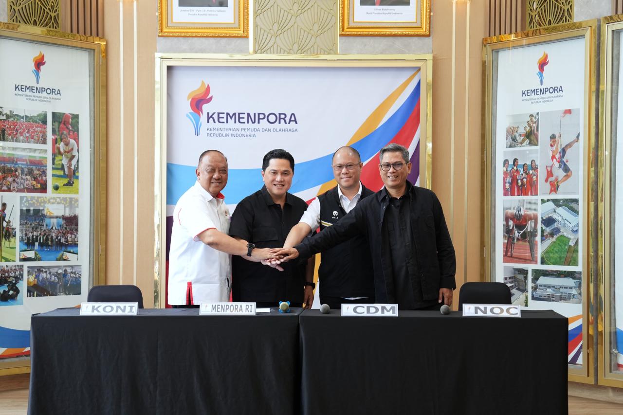 erick thohir bersama cdm koni koi
